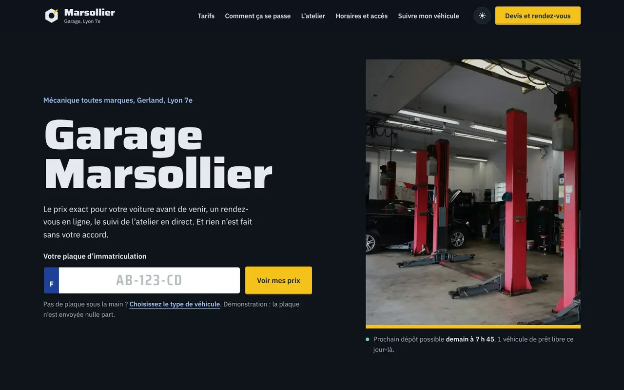 Aperçu de Garage Marsollier