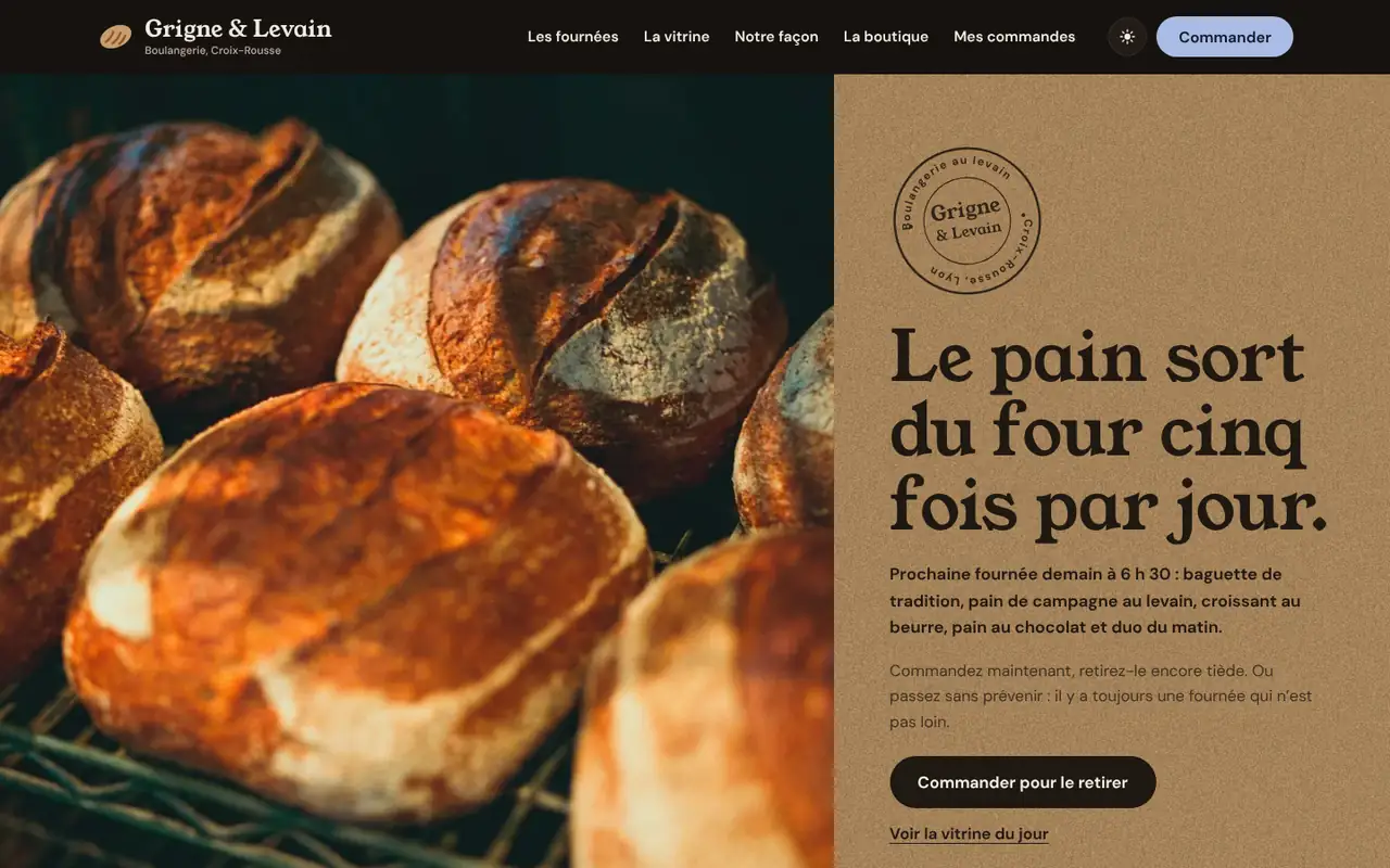 Aperçu de Grigne & Levain